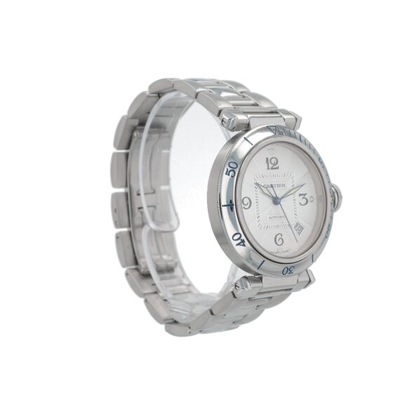 Cartier Pasha 2378 40mm Silver Arabic Dial - Picture 9 of 10